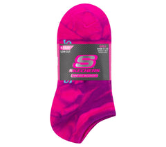 Skechers Skechers 6 Pack Girls' Tie Dye Fashion Socks Kids