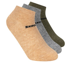 Skechers Skechers 3 Pack Boys' Low Cut Cotton Socks Kids