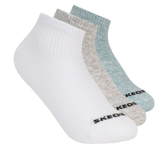 Skechers Skechers 3 Pack Boys' Quarter Crew Cotton Socks Kids